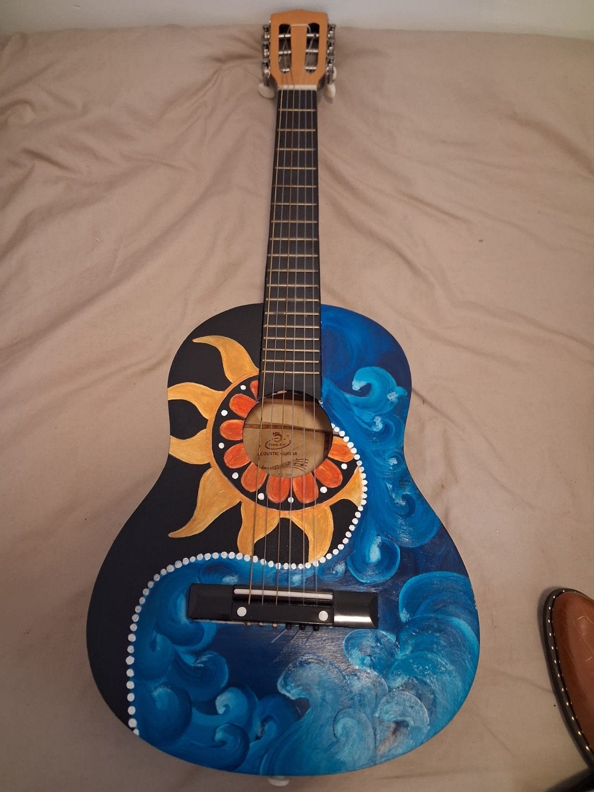 gitaar als nieuw, Muziek en Instrumenten, Ophalen of Verzenden, Zo goed als nieuw, Klassieke of Spaanse gitaar