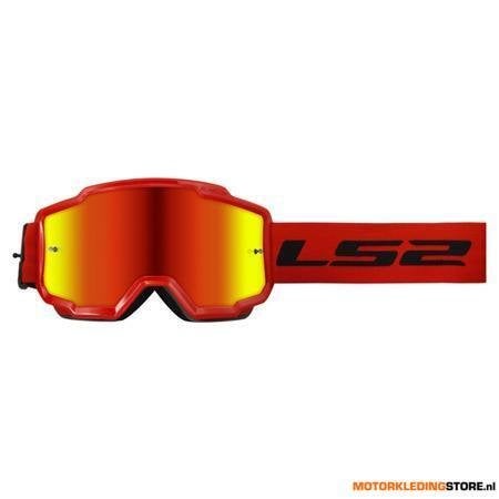 LS2 Charger Goggle, Rood, Ophalen of Verzenden, Nieuw met kaartje