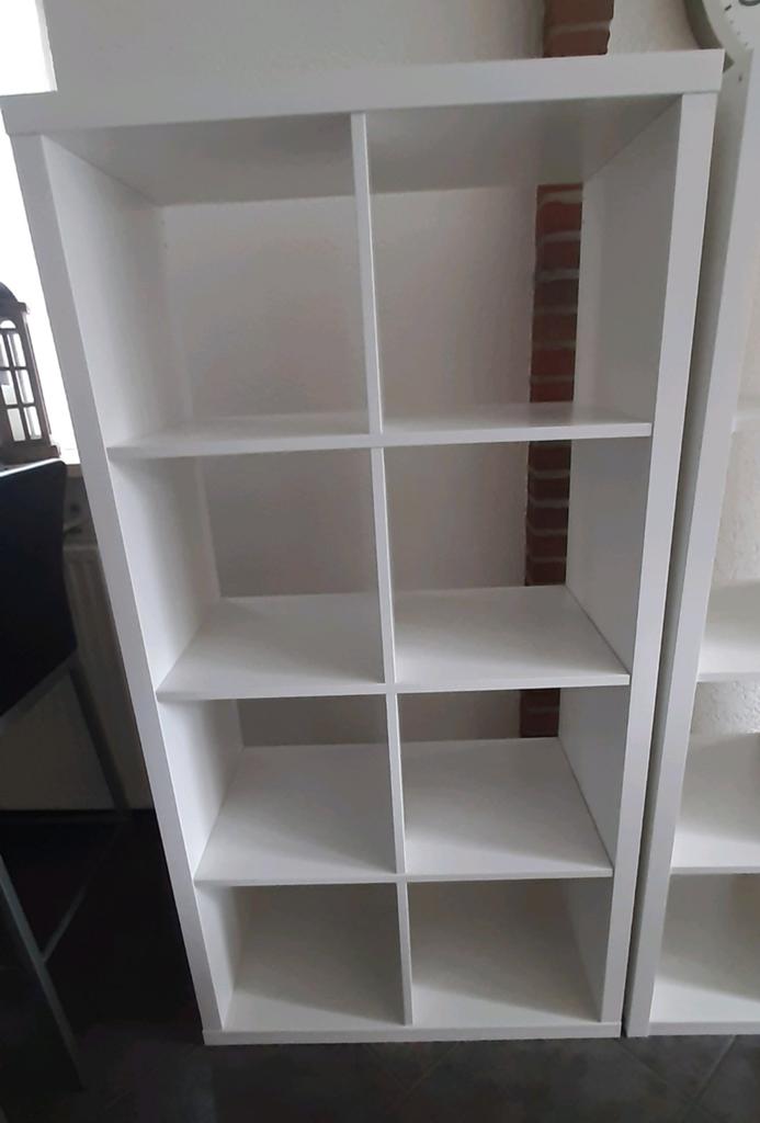Ikea kallax Vakkenkast 2x4 wit, Ophalen, Zo goed als nieuw