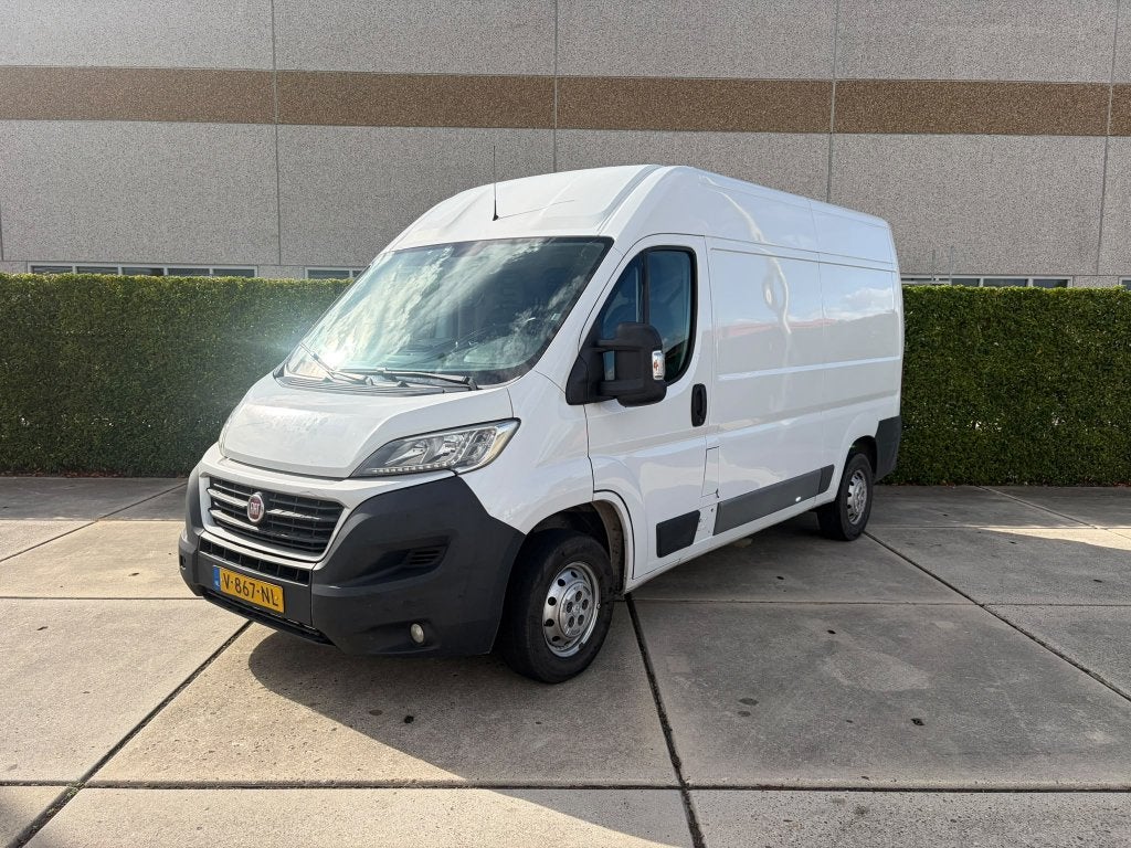 Fiat Ducato GB 3.0T 2.3 MJ 130pk L2h1 345 Aut 2018, Voorwielaandrijving, Stof, Wit, Origineel Nederlands