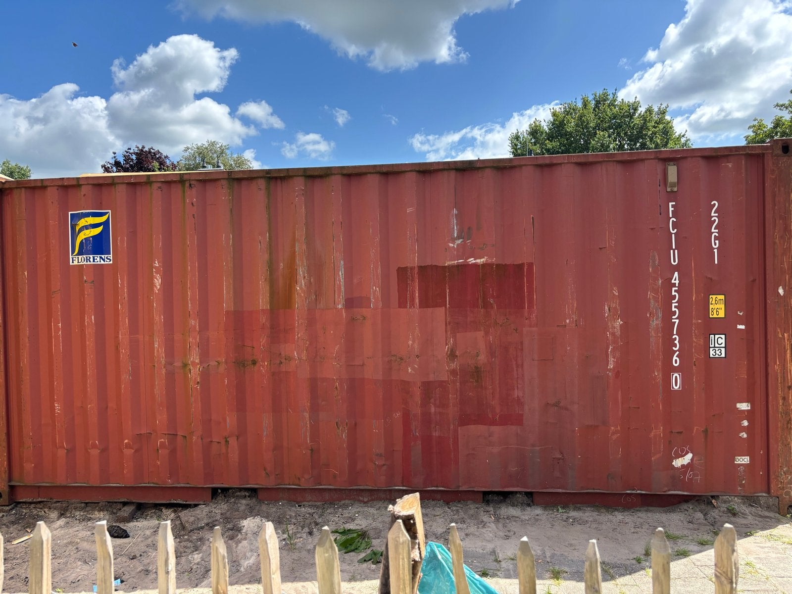 Zeecontainer 20ft - Wind- en Waterdicht Opslag, Ophalen