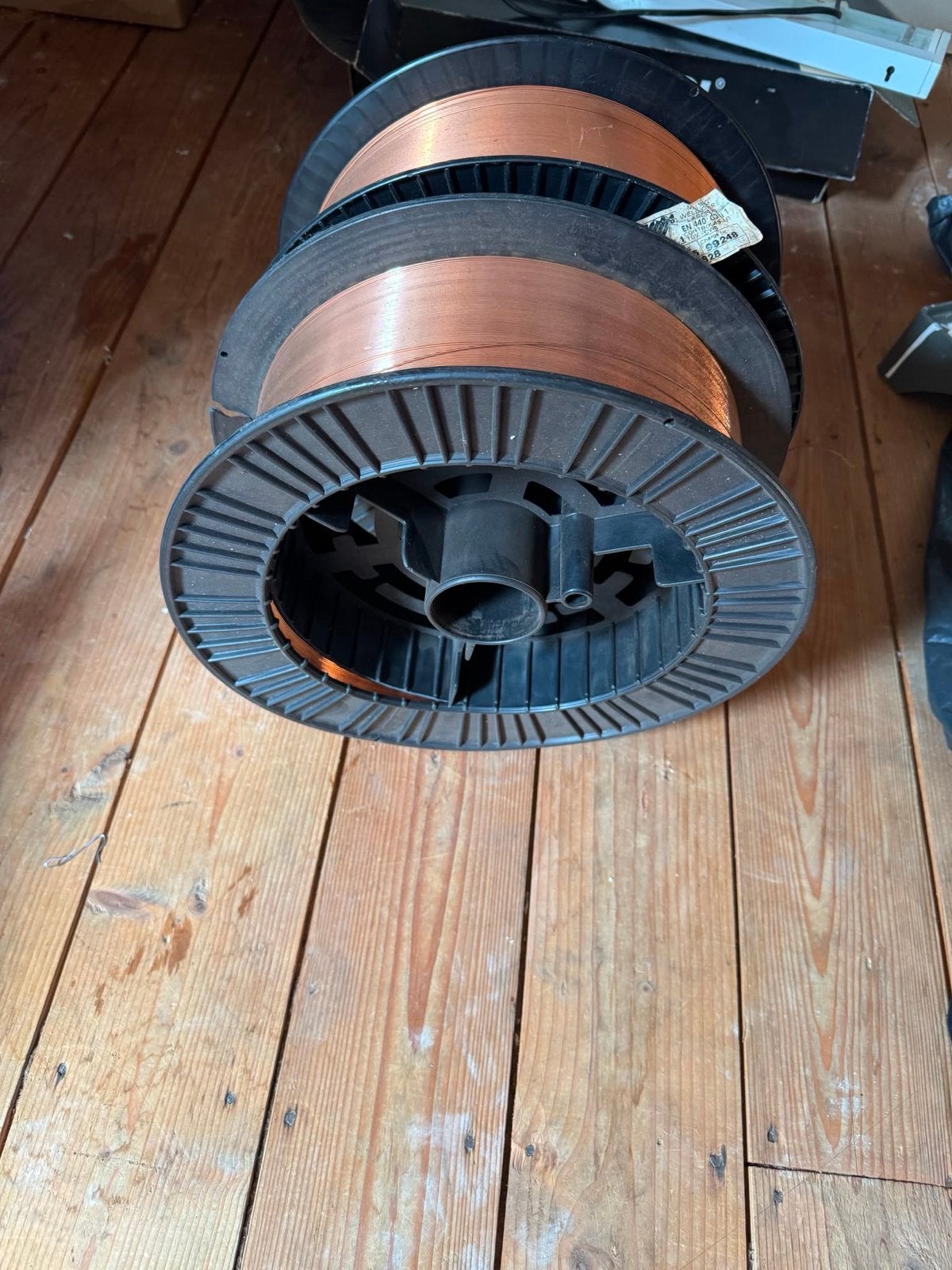 Lasdraad MIG/MAG - 2 rollen koperkleurig 0 8mm 15 kg, Ophalen of Verzenden, Nieuw, Co2
