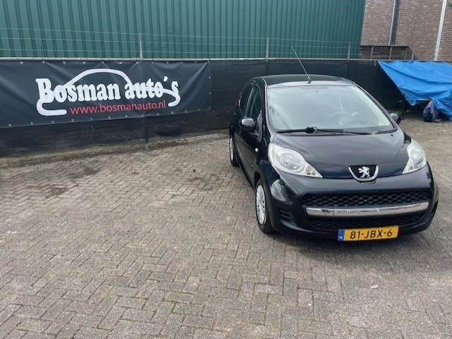 Peugeot 107 1.0-12V Sublime, Auto's, Voorwielaandrijving, Stof, Gebruikt, Zwart