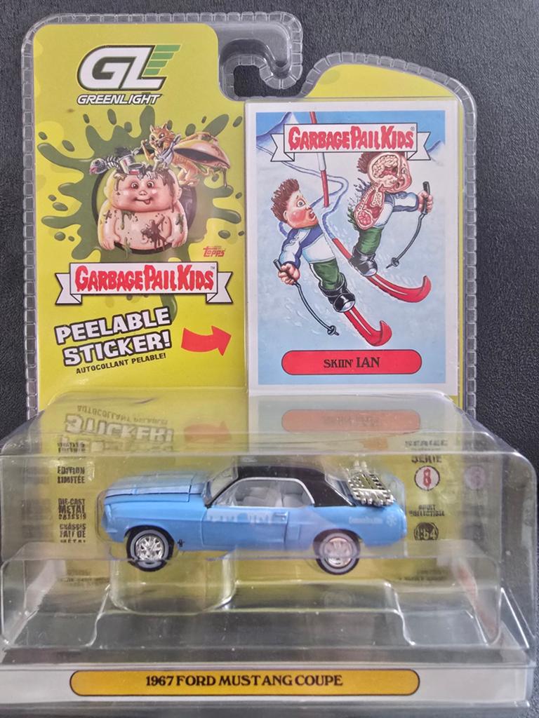 Ford Mustang Coupe "Garbage Pail Kids" Greenlight 1:64, Christian@diecastcompany.nl, Auto, Diecast Company, Nieuw