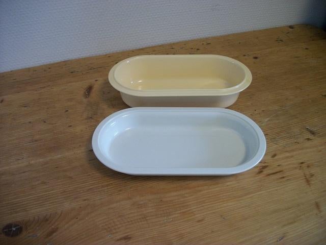 Tupperware Bakje ( creme/lichtgeel ), Ophalen of Verzenden, Gebruikt, Bak of Kom