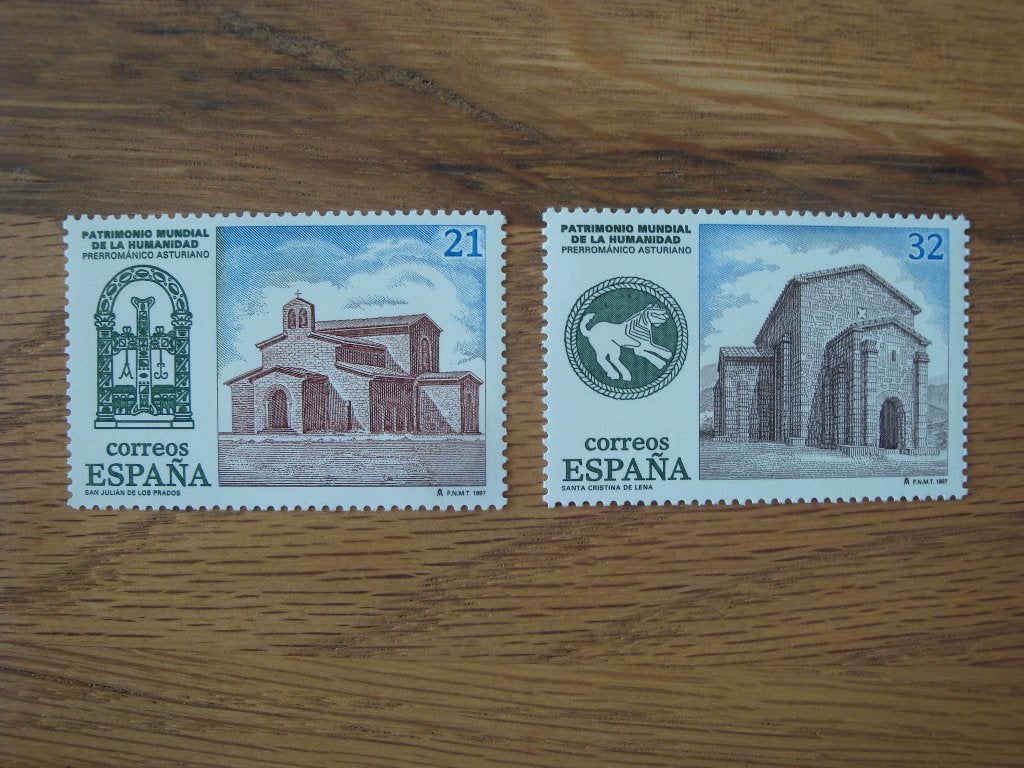 Postzegels Spanje Werelderfgoed 1991 postfris, Ophalen of Verzenden, Postfris