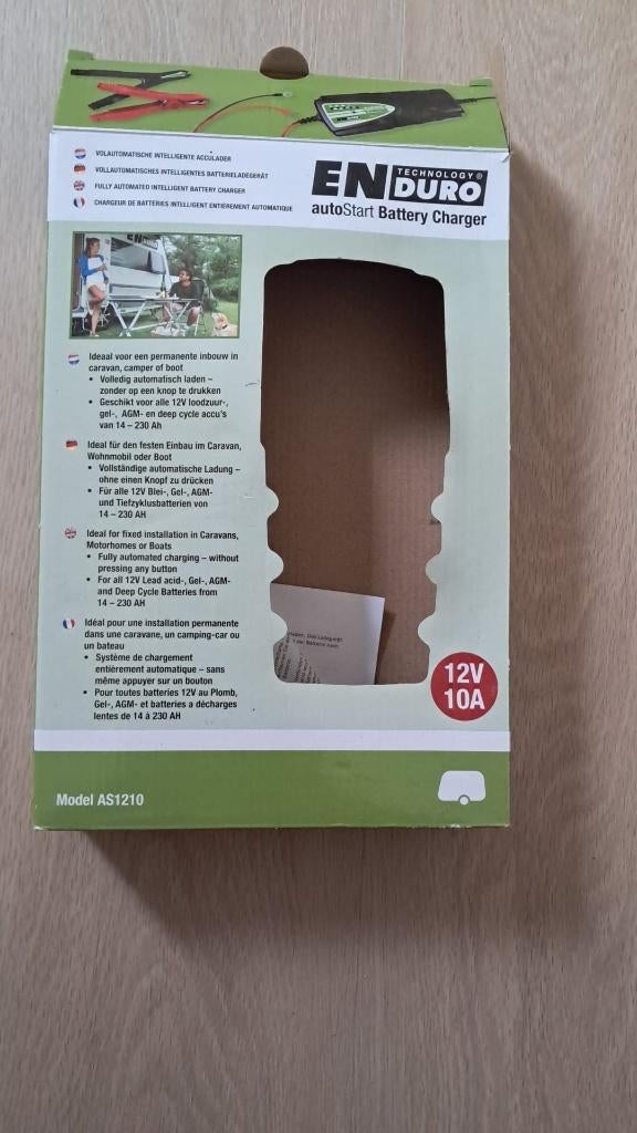 Enduro acculader, Caravans en Kamperen, Caravan accessoires, Ophalen, Zo goed als nieuw