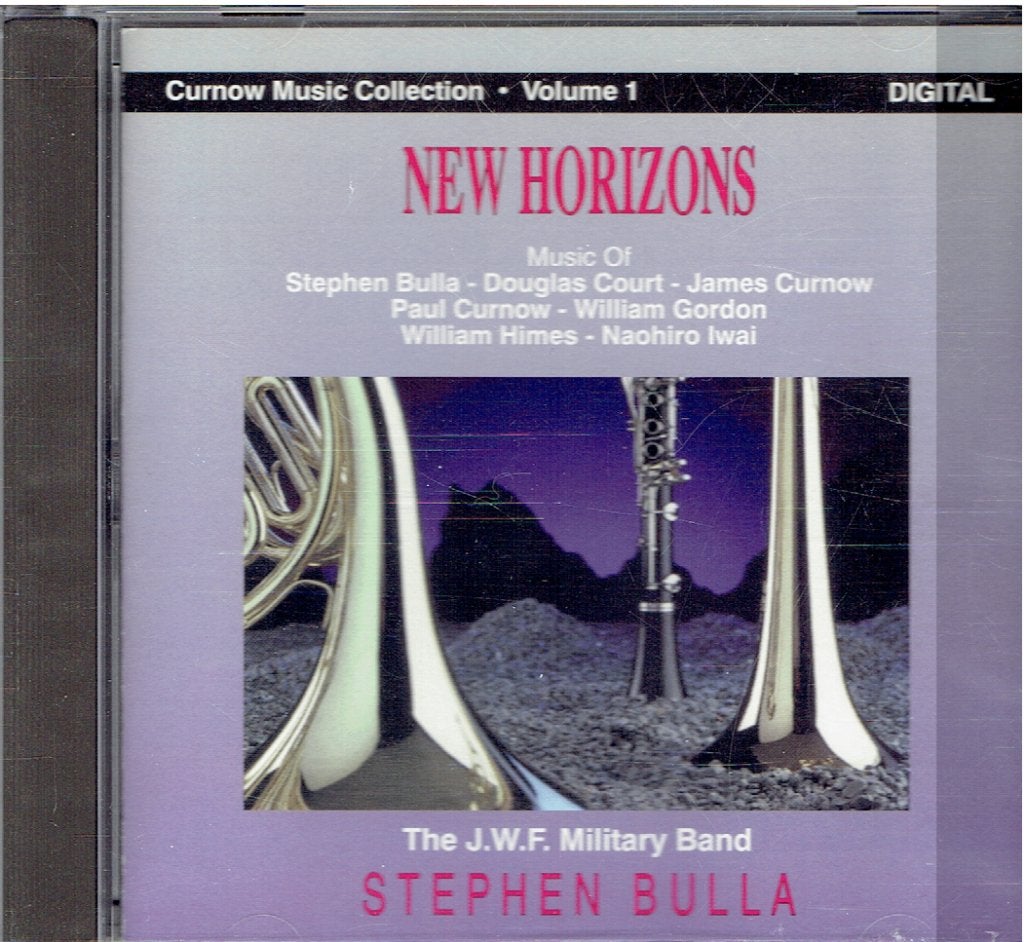 Hafabra - New Horizons - Curnow Music Collection Volume 1 CD, Inclusief boekje, Ophalen of Verzenden, Album, Blaasorkest/fanfare