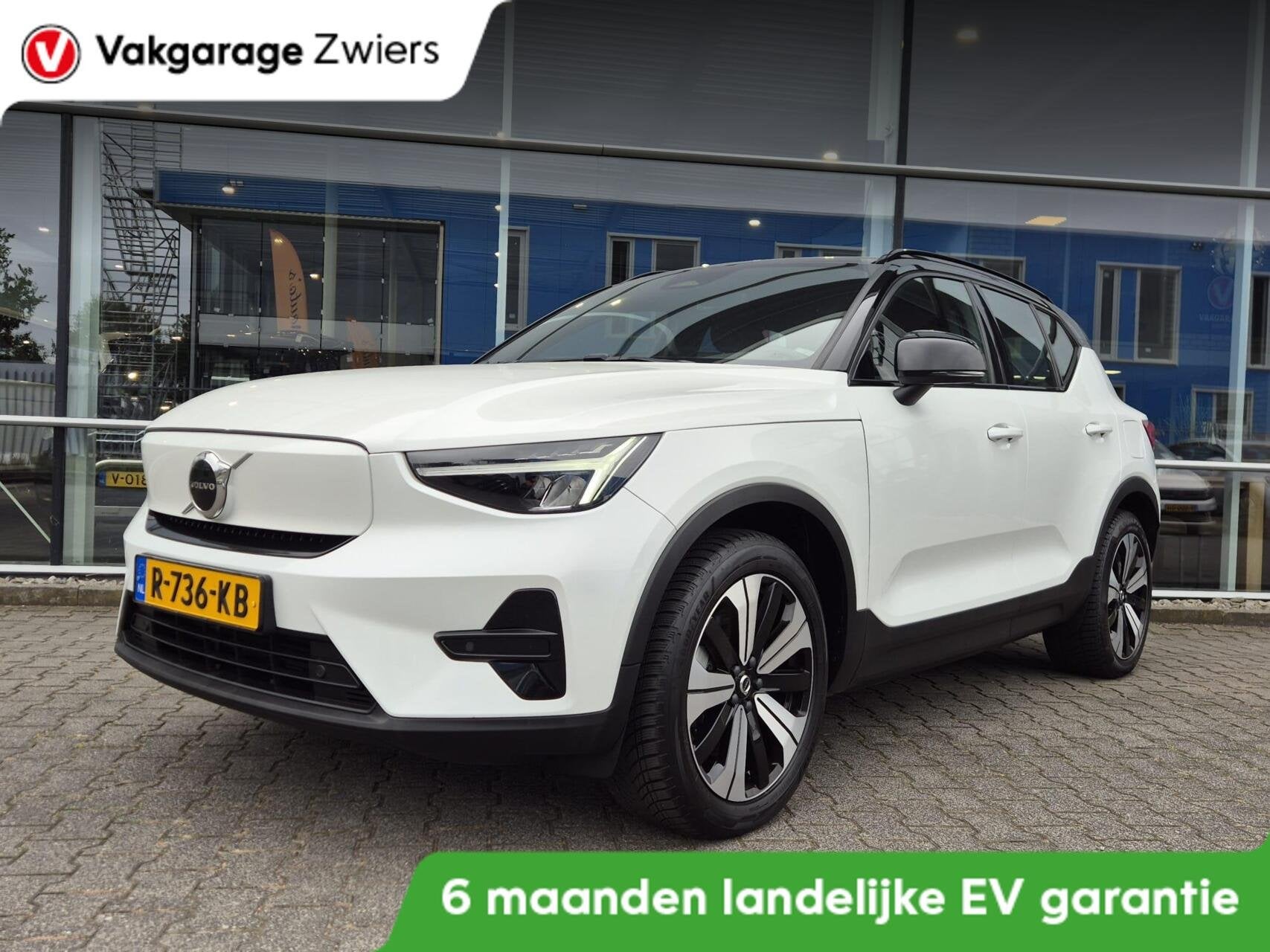 Volvo XC40 Recharge Plus|SOH 91%|Camera|Apple Carplay|Trekha, Auto's, Volvo, Gebruikt, 422 km, 435 min, Wit