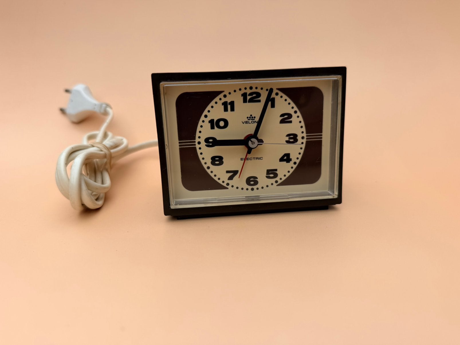 Vintage Velona Elektrische Wekker–Model SVO-1–Werkt Perfect!, Ophalen of Verzenden