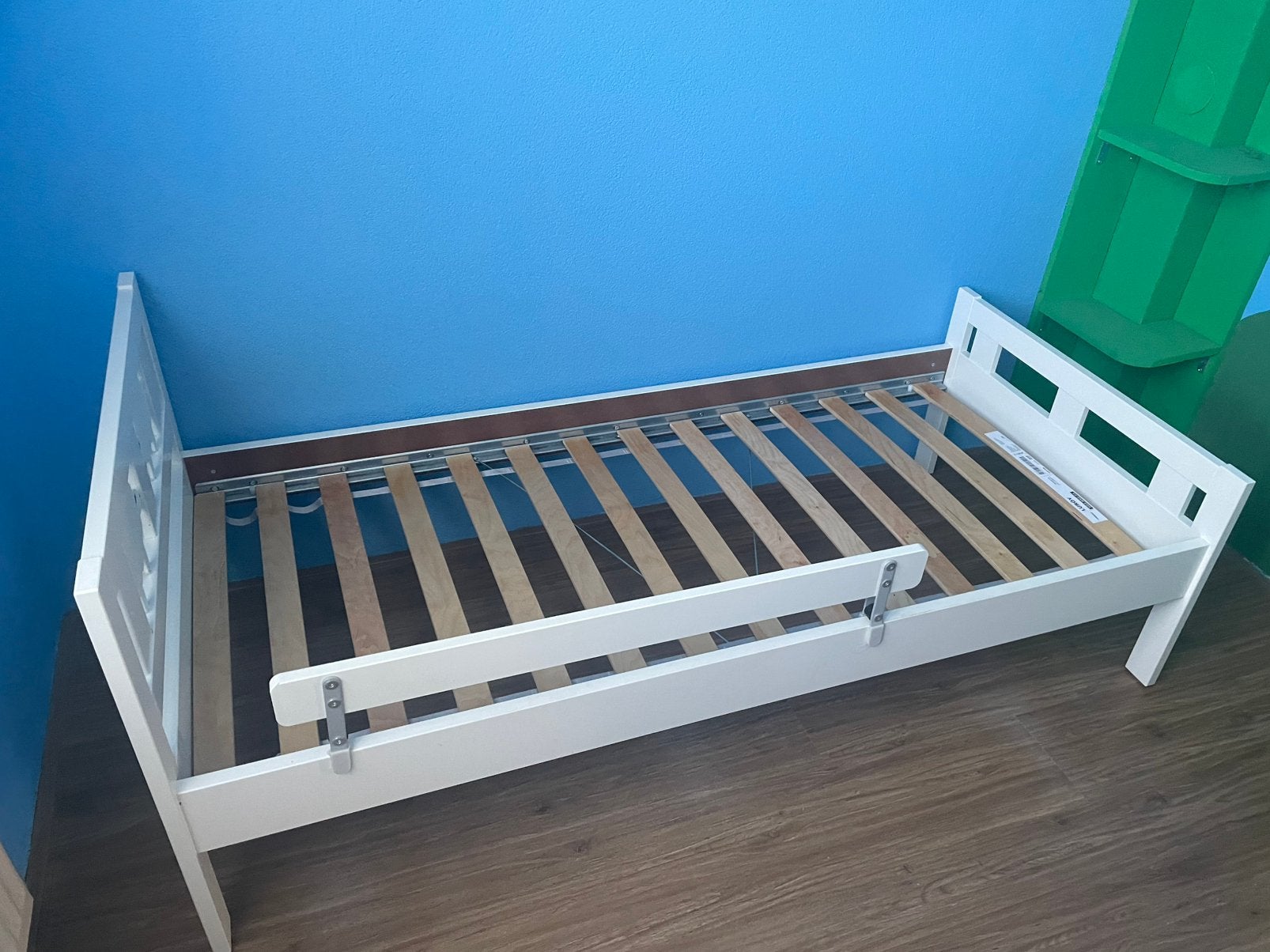 Ikea kritter peuterbed met lattenbodem, Ophalen, Gebruikt, 70 tot 85 cm, 140 tot 160 cm