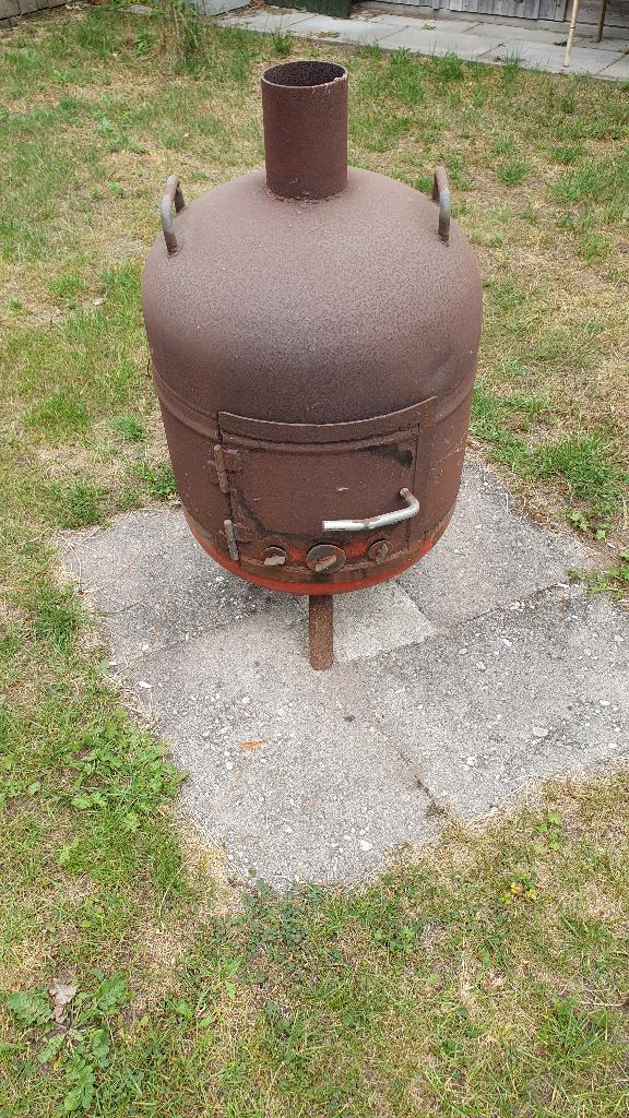 Tuinkachel, Ophalen, Gebruikt