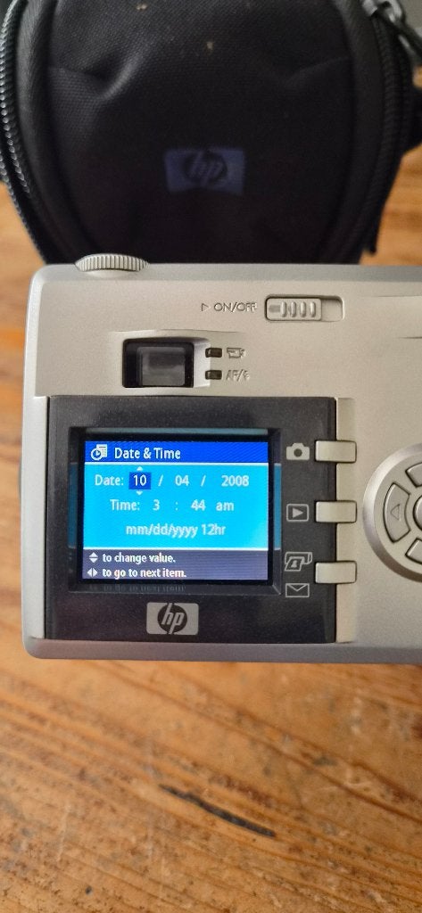 HP Photosmart 935 Compactcamera - 5.3 MP, 21x zoom, Ingebouwde flitser, Ophalen of Verzenden, Zo goed als nieuw, 5 megapixels