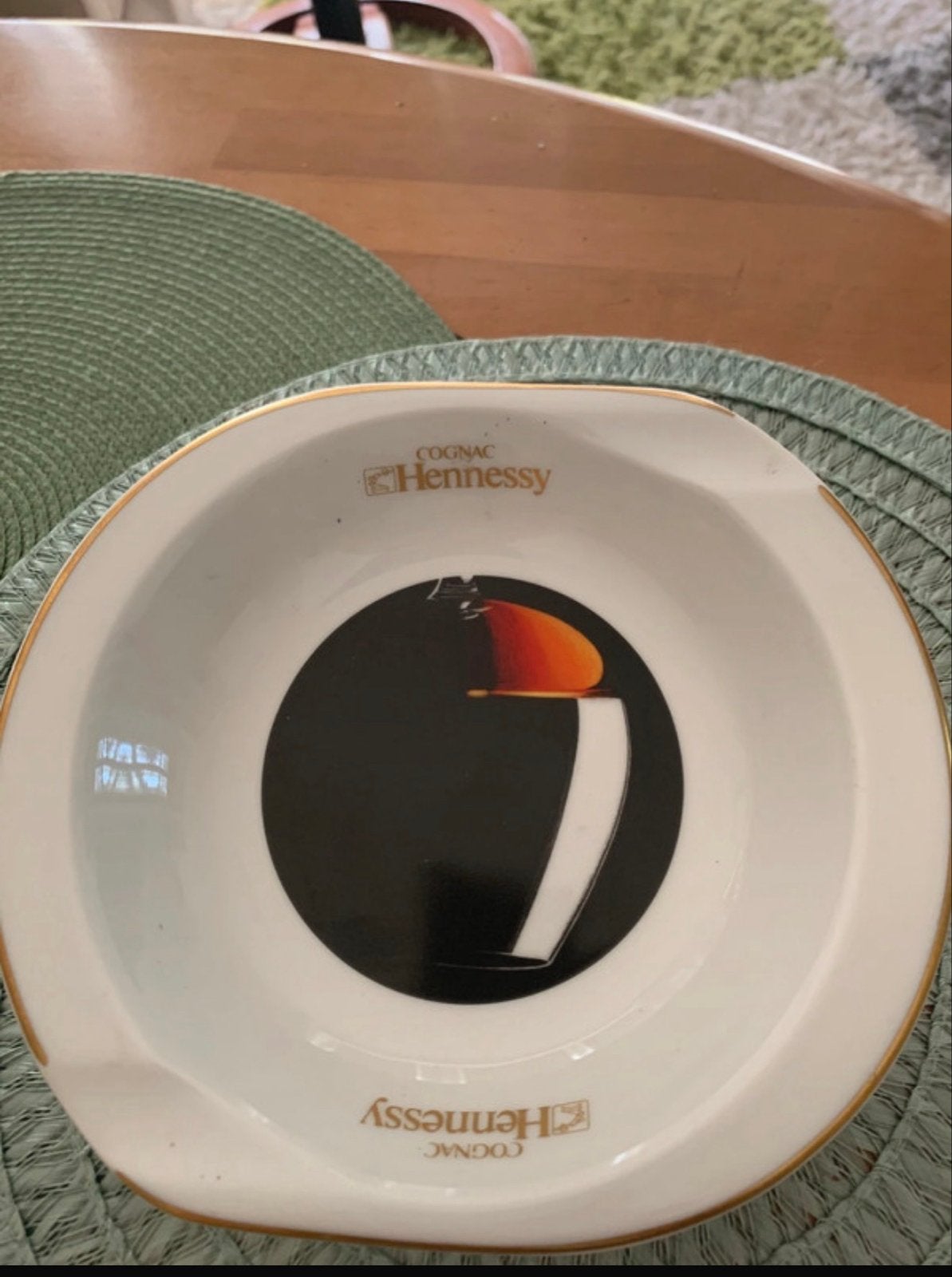 Vintage Hennessy Cognac Asbak - Bernardaud Limoges, Antiek en Kunst, Ophalen of Verzenden