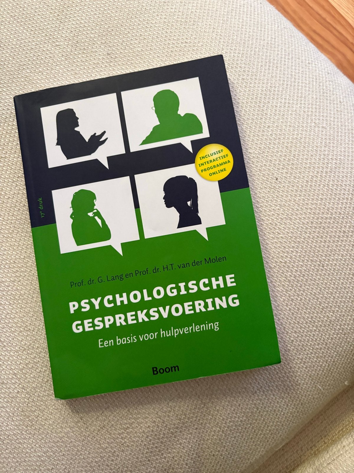 Psychologische gespreksvoering: basis voor hulpverlening, Ophalen of Verzenden, Zo goed als nieuw, Klinische psychologie