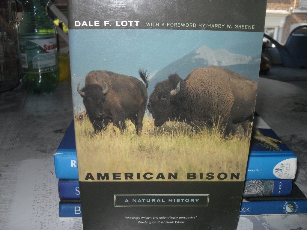 BOEK DALE LOTT-AMERICAN BISON., Dale F.Lott., Ophalen of Verzenden, Zo goed als nieuw, Los deel