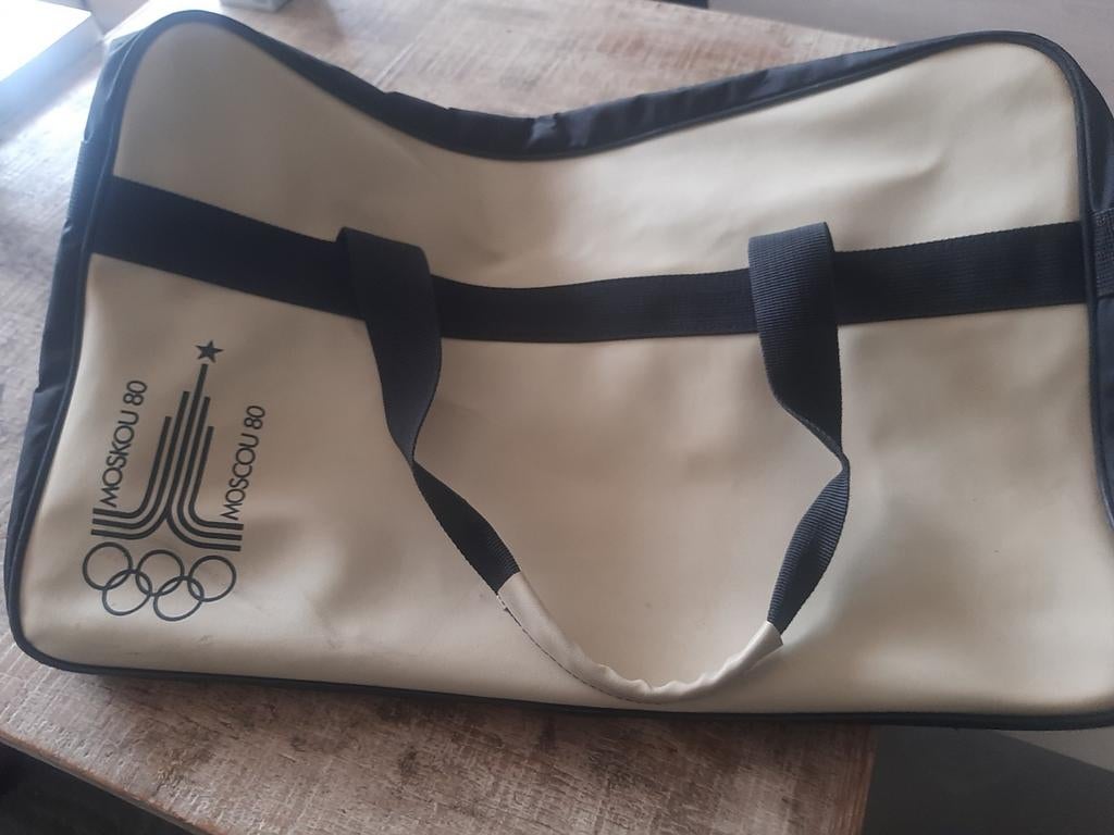 Sporttas Olympische Spelen Moskou 1980, Ophalen of Verzenden, Gebruikt, Unisex volwassen