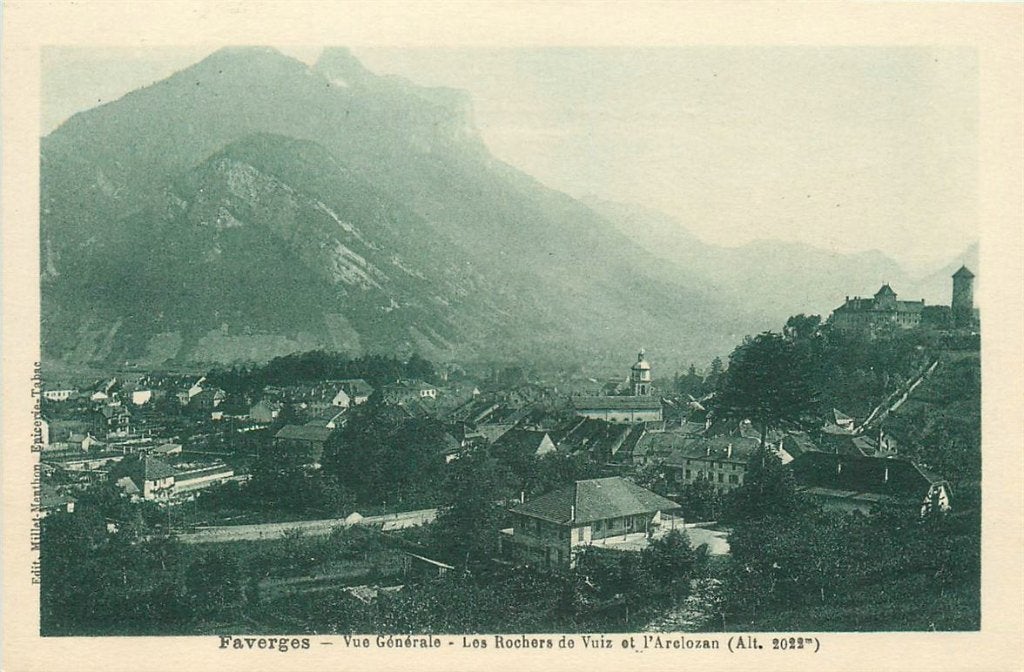 701-479-001 Faverges, Ophalen of Verzenden, Voor 1920, Frankrijk