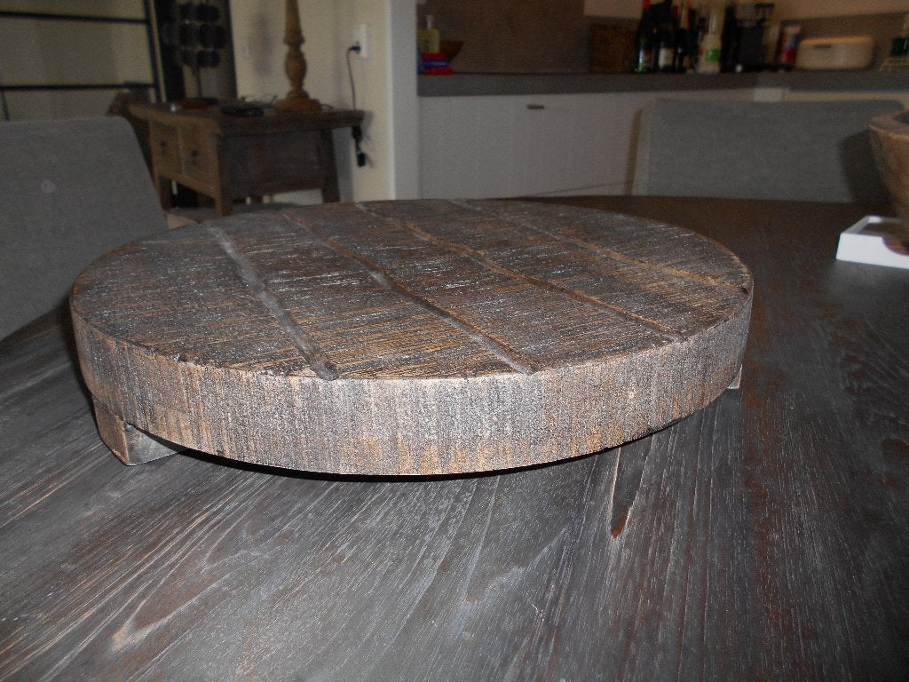 houten plateau, Ophalen, Rond, Hout, Overige typen