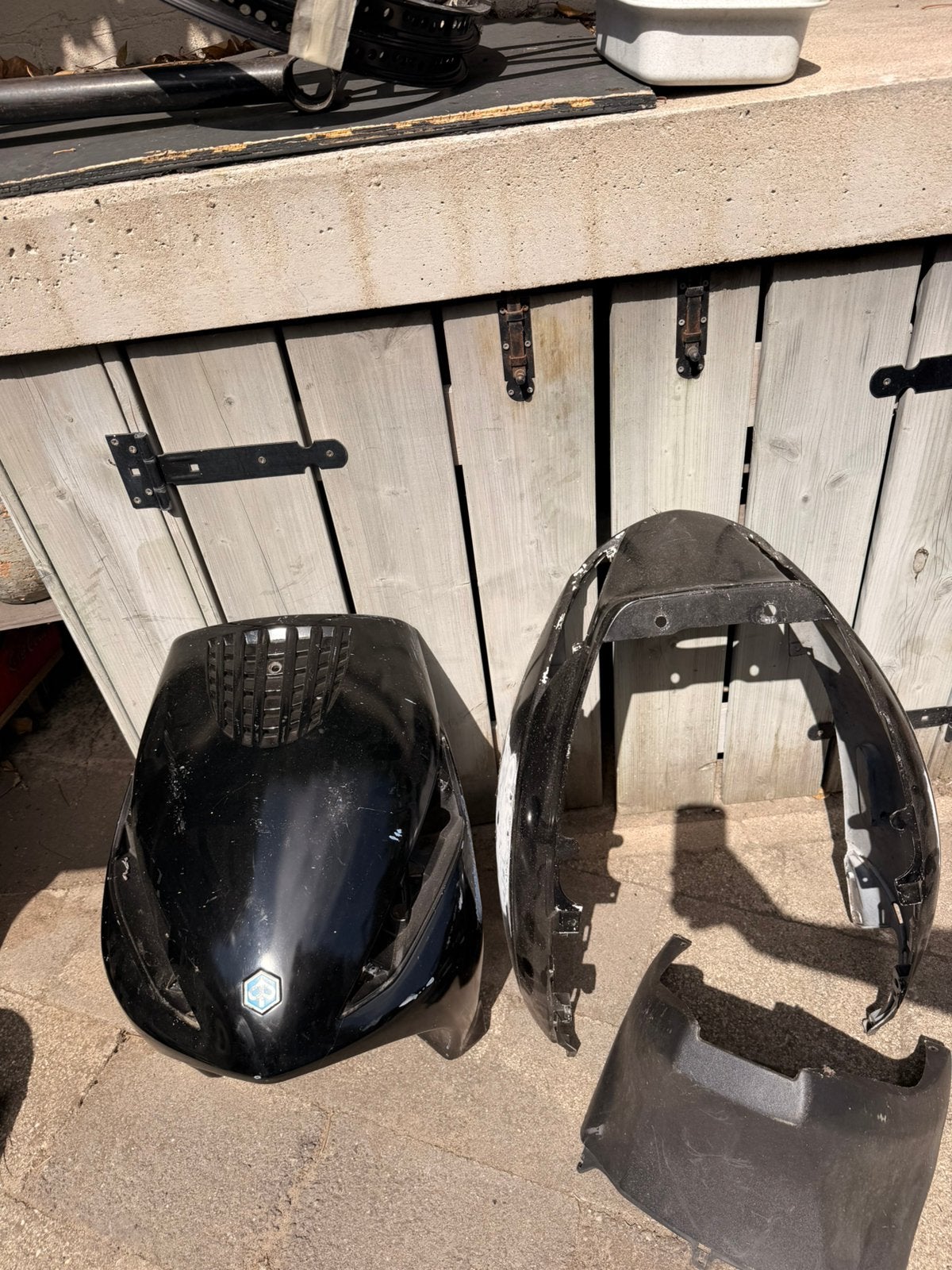 Piaggio zip kappen, Ophalen, Gebruikt, Kap, Piaggio
