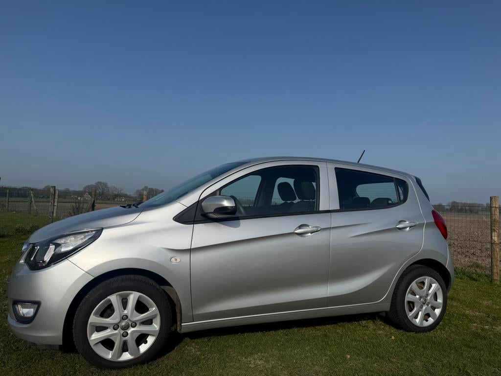 Opel Karl 1.0 Ecoflex 55KW 2018 Grijs, Auto's, Voorwielaandrijving, 839 kg, 74 pk, Origineel Nederlands