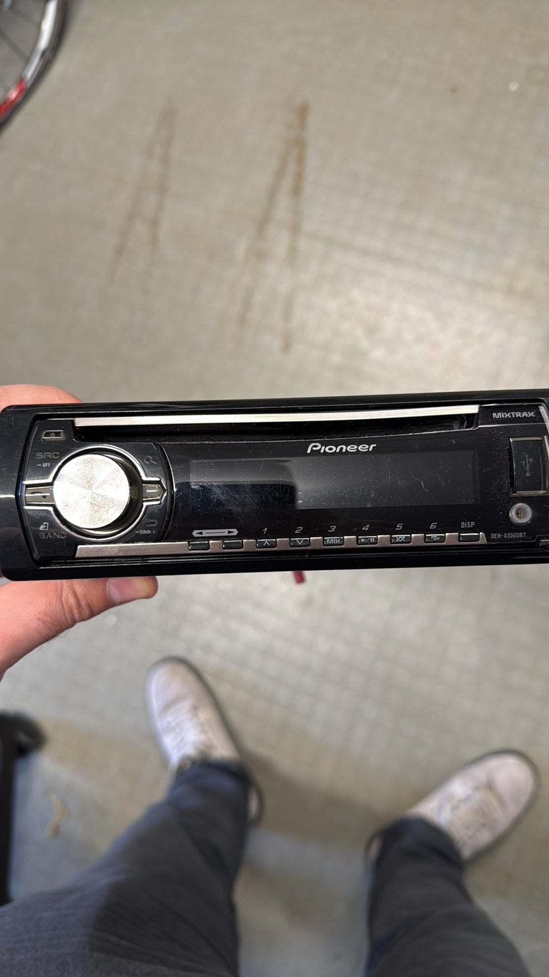 Pioneer DEH-X5500BT, Verzenden, Gebruikt