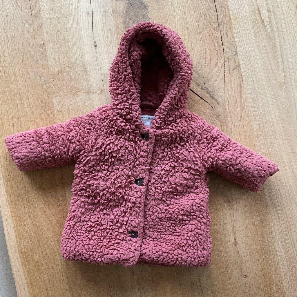 Kinderkleding - roze winterjas - maat 56 merk: prenatal, Kinderen en Baby's, Babykleding | Maat 56, Ophalen, Jongetje of Meisje