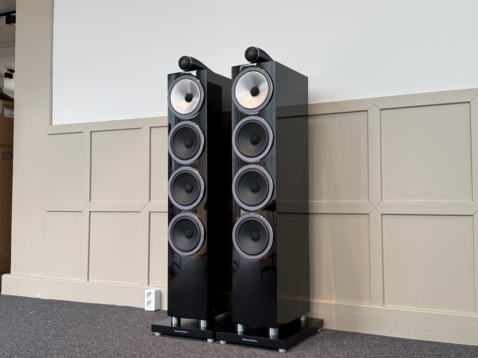 B&W 702 S3, Ophalen of Verzenden, Zo goed als nieuw, Bowers & Wilkins (B&W), /