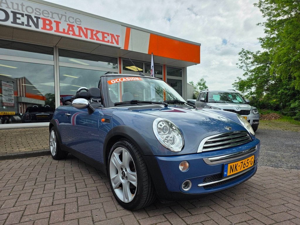 Mini Mini 1.6 Cooper Chili BJ.04 Cabriolet / Leder / Xenon /, Auto's, Mini, Voorwielaandrijving, Gebruikt, Zwart, 4 cilinders