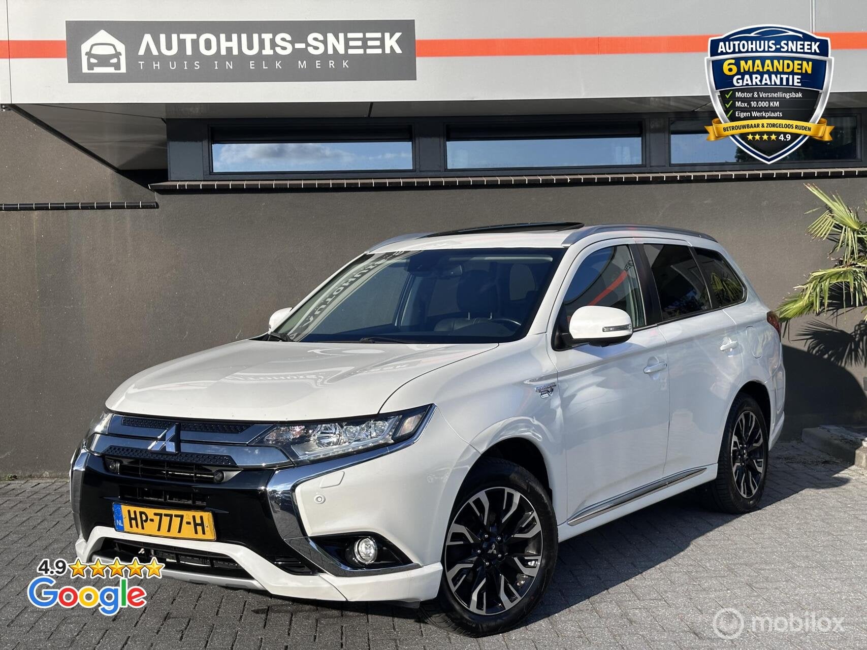 Mitsubishi Outlander 2.0 PHEV instyle+ |Pano |Leer |Trekhaak, 1998 cc, Euro 6, 4 cilinders, 1820 kg