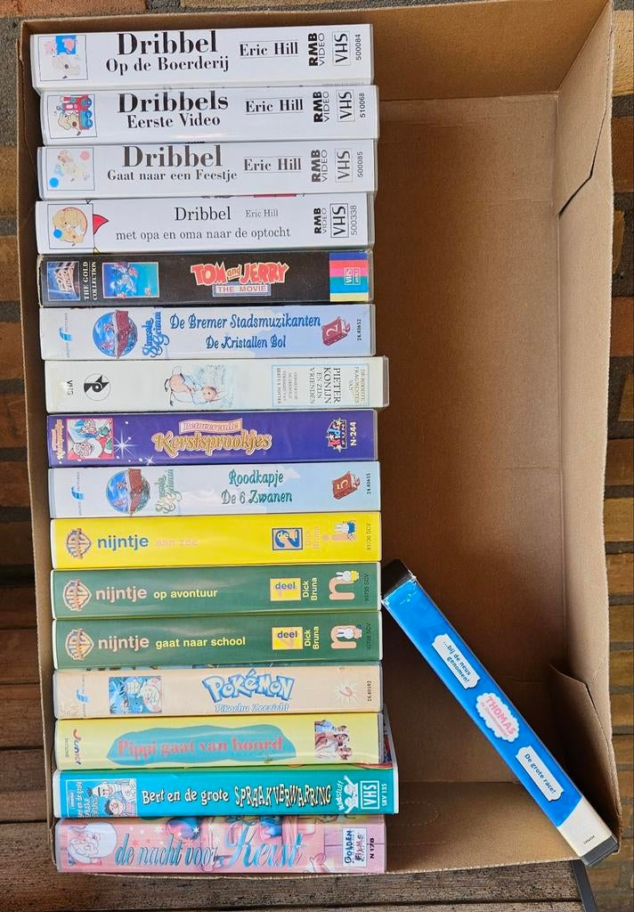 Kinder VHS banden, Cd's en Dvd's, Alle leeftijden, Ophalen of Verzenden, Gebruikt, Overige typen