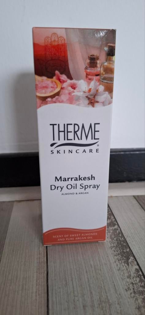 Therme Marrakesh spray olie, Ophalen of Verzenden, Nieuw, Bodylotion, Crème of Olie
