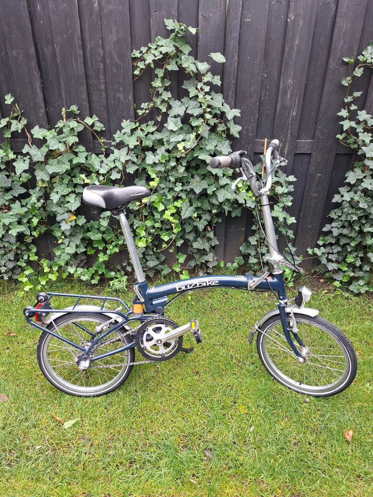 VOUWFIETS BUZBIKE 18 INCH MET 3 VERSNELLINGEN, Fietsen en Brommers, Fietsen | Vouwfietsen, Overige merken, Gebruikt, Velgrem, 16 tot 18 inch