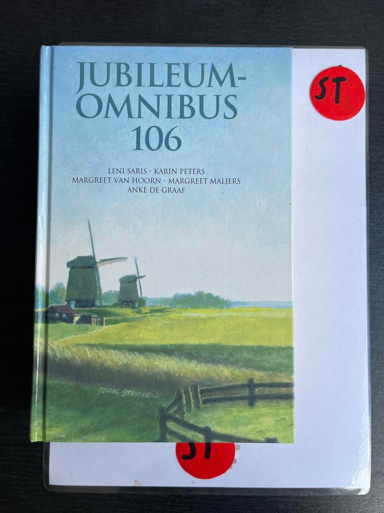 Jubileum-Omnibus 106 - Leni Saris e.a. (Gelezen), Boeken, Romans, Zo goed als nieuw, Nederland, Ophalen of Verzenden