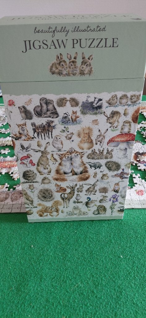 mooie, moeilijke puzzel, Hobby en Vrije tijd, Ophalen, 500 t/m 1500 stukjes, Nieuw, Legpuzzel