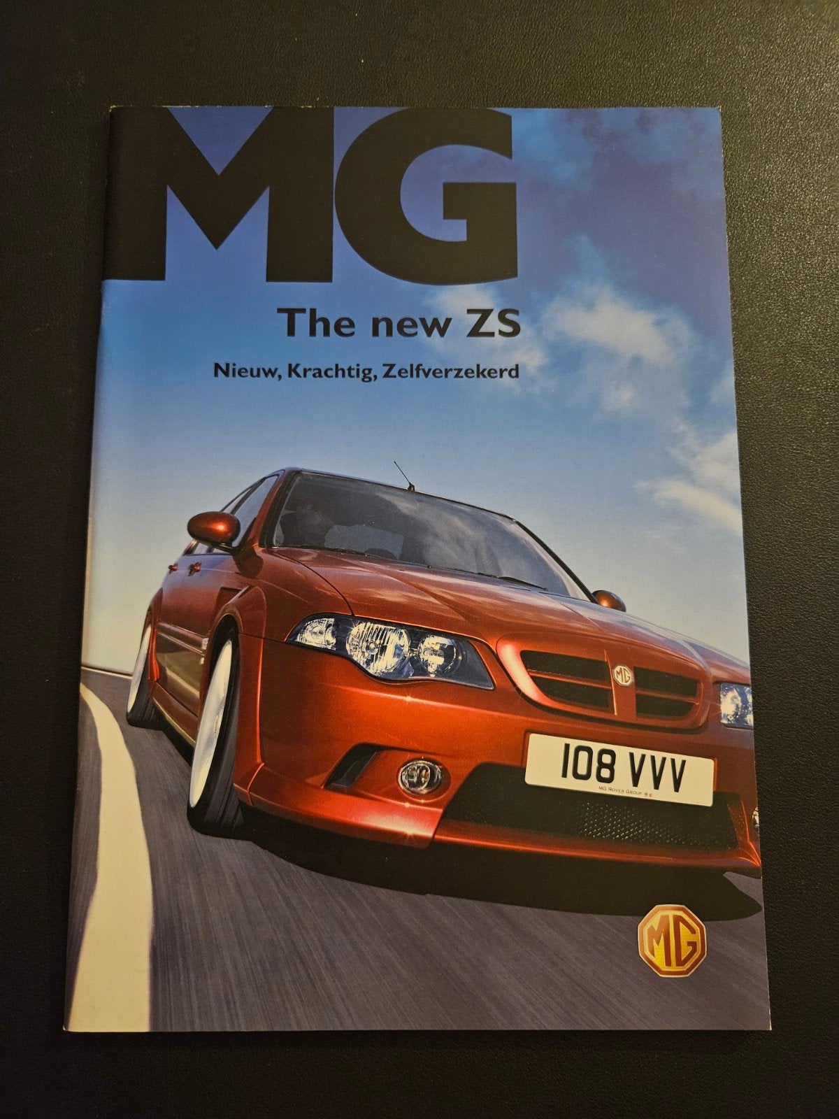 Brochure MG ZS 2004, Ophalen of Verzenden, Zo goed als nieuw, Overige merken