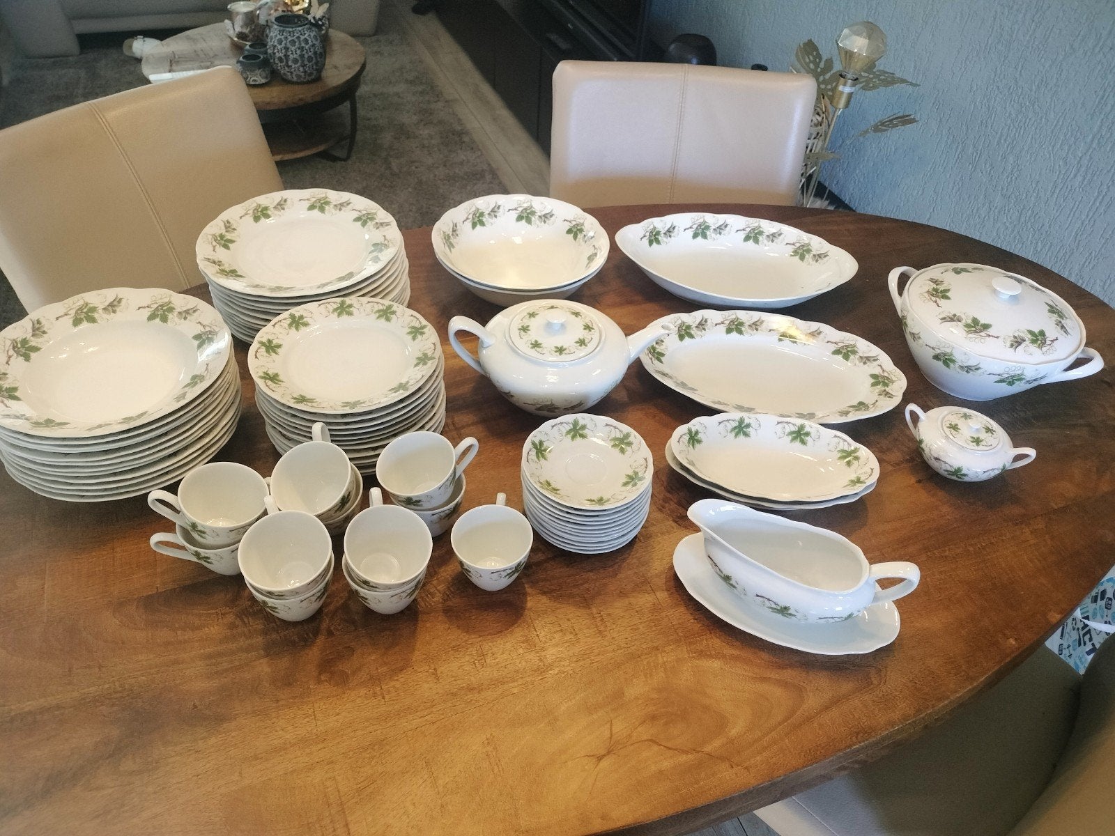 Vintage MZ Czechoslovakia servies set, Ophalen, Overige merken, Vintage, Zo goed als nieuw