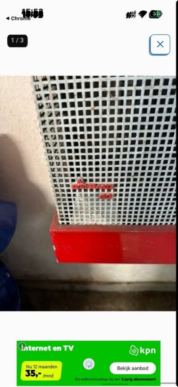 Kachel voor garage of werkplaats, Gebruikt, Houtkachel, Ophalen of Verzenden, Vrijstaand