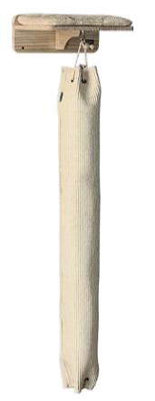 Quapas! Sisal Klimzak met ophangsysteem en Sofa Cream, Ophalen, Nieuw, Krabpaal