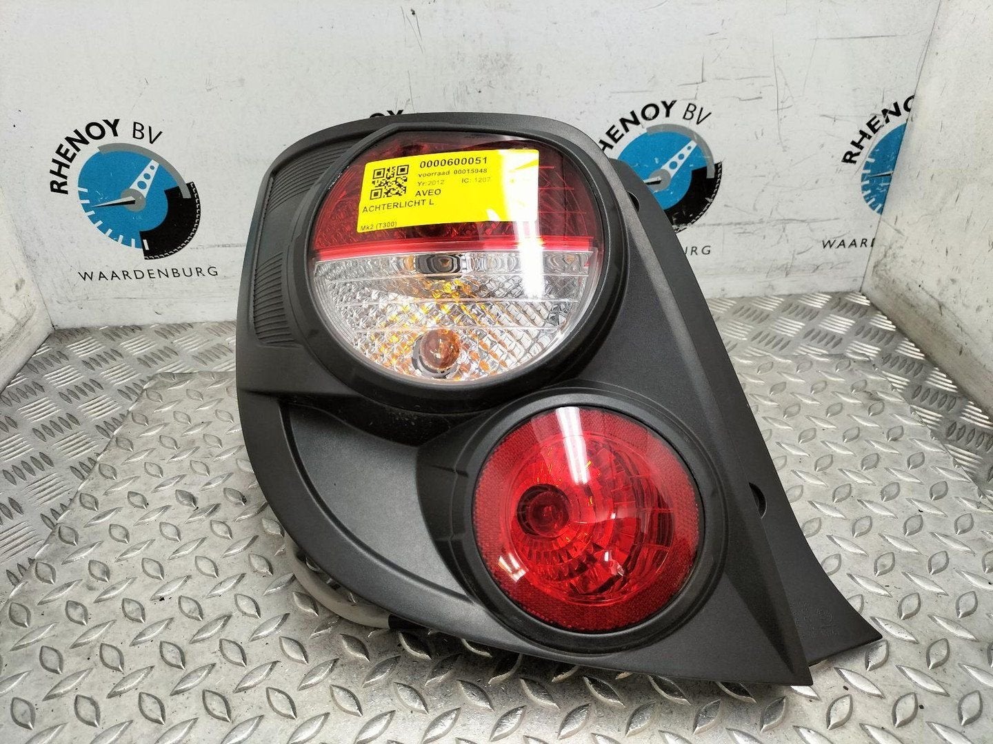CHEVROLET AVEO Aveo LS  ACHTERLICHT L 2012, Ophalen of Verzenden, Gebruikt, Stiba lid