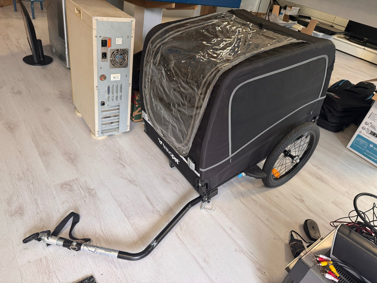Trevopet fietsaanhanger voor hond - comfortabel en veilig, Fietsen en Brommers, Trevopet, Nieuw, 20 tot 40 kg, Ophalen of Verzenden