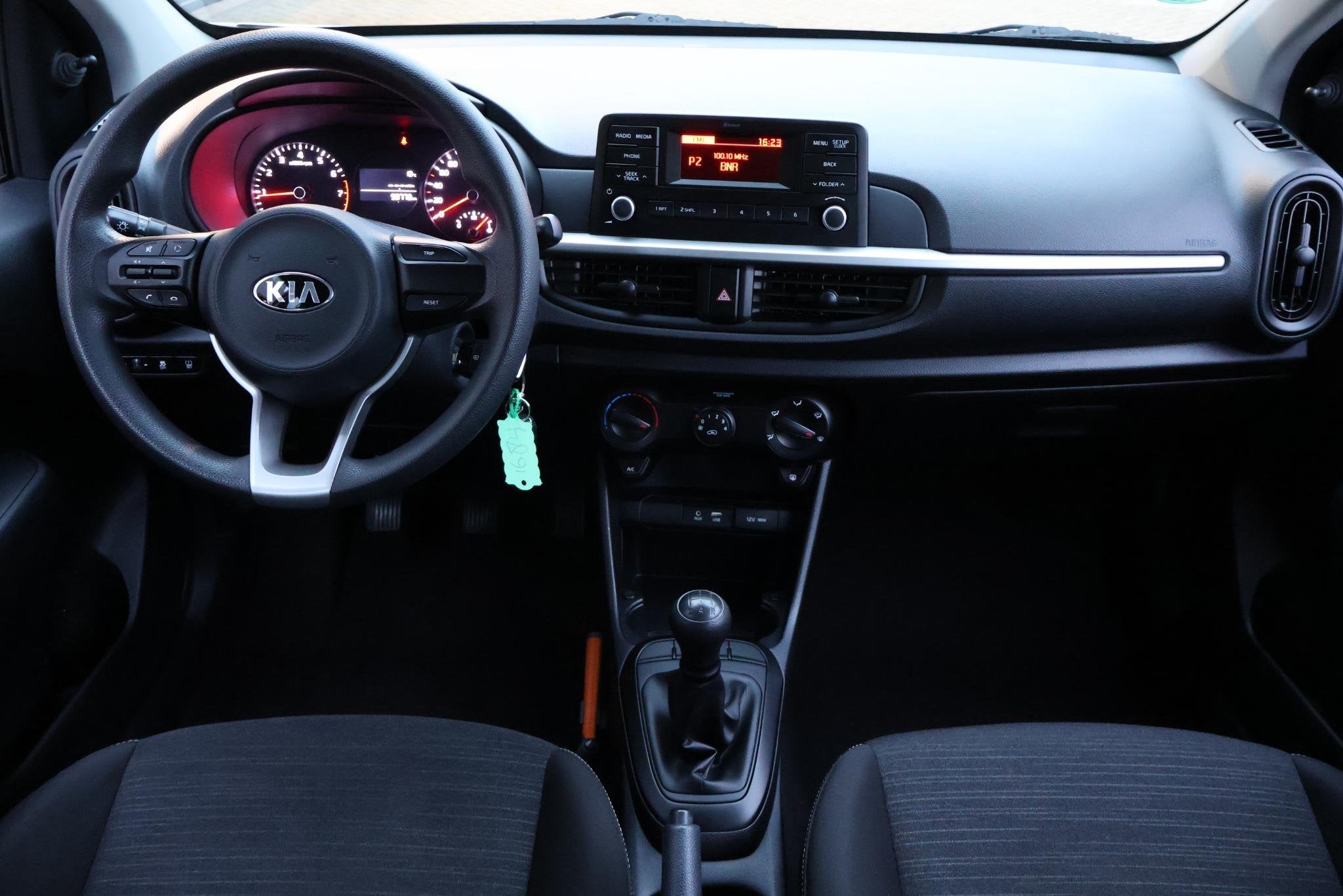 Kia Picanto 1.0 EconomyPlusLine 1e Eigenaar | Dealer Onderh, Voorwielaandrijving, Stof, Gebruikt, Euro 6