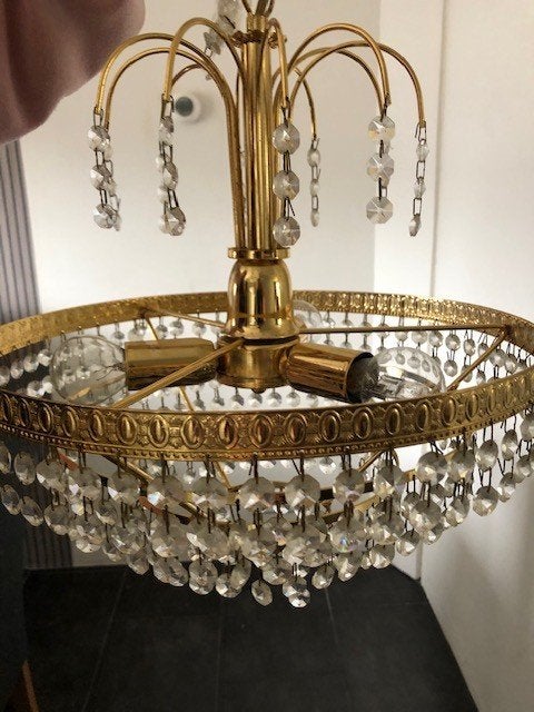 Foto 3 van HANGLAMP KLEIN GOUDKLEURIG