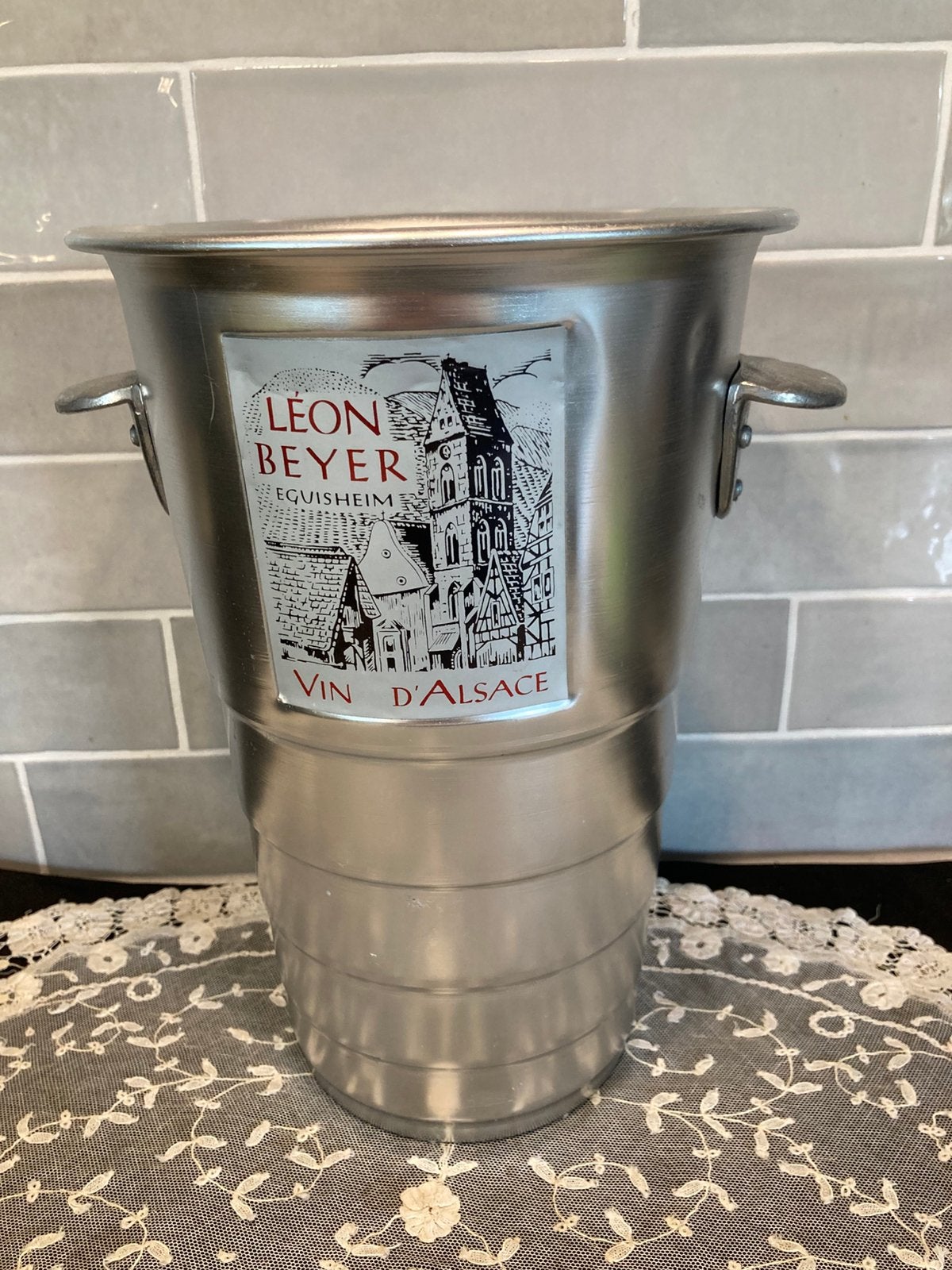 Champagnekoeler Leon Beyer (230924), Huis en Inrichting, Keuken | Keukenbenodigdheden, Ophalen of Verzenden, Gebruikt