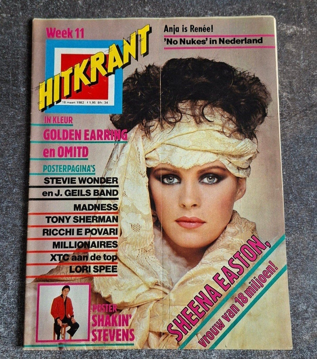 Hitkrant nr 11 (Weekblad) 18 Maart 1982 Compleet, Ophalen of Verzenden, 1980 tot heden, Tijdschrift