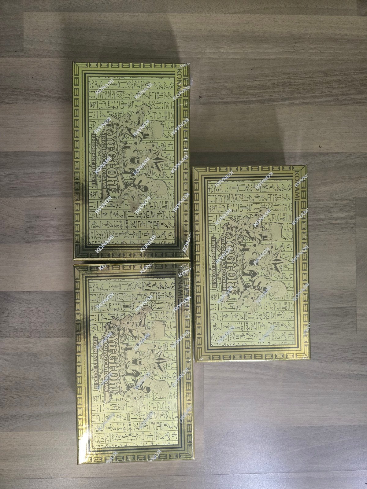 Yu-Gi-Oh! Legendary Decks II Box Set (Nieuw in Seal) 3x, Hobby en Vrije tijd, Verzamelkaartspellen | Yu-gi-Oh!, Ophalen of Verzenden