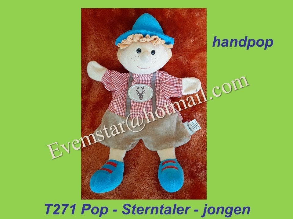 T271 Sterntaler Handpop Hans ( van Hans en Grietje ), Ophalen, Zo goed als nieuw, Overige typen