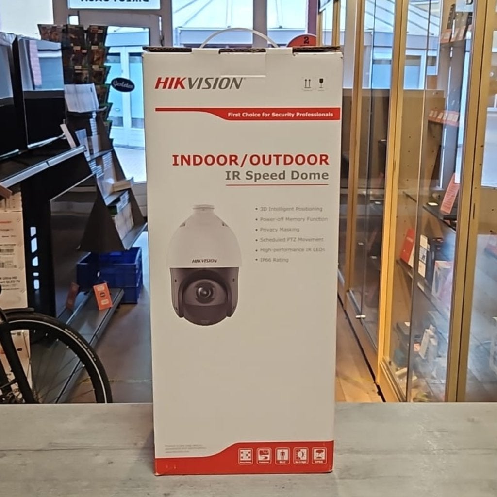 Hikvision DS-2DE4425IW-DE(T5) 4MP Outdoor PTZ Dome Camera, Flex Ltd., Nieuw, https://flex.com/contact-us, Nobelstraat 10, 5807 GA Oostrum LB, Limburg, Nederland
