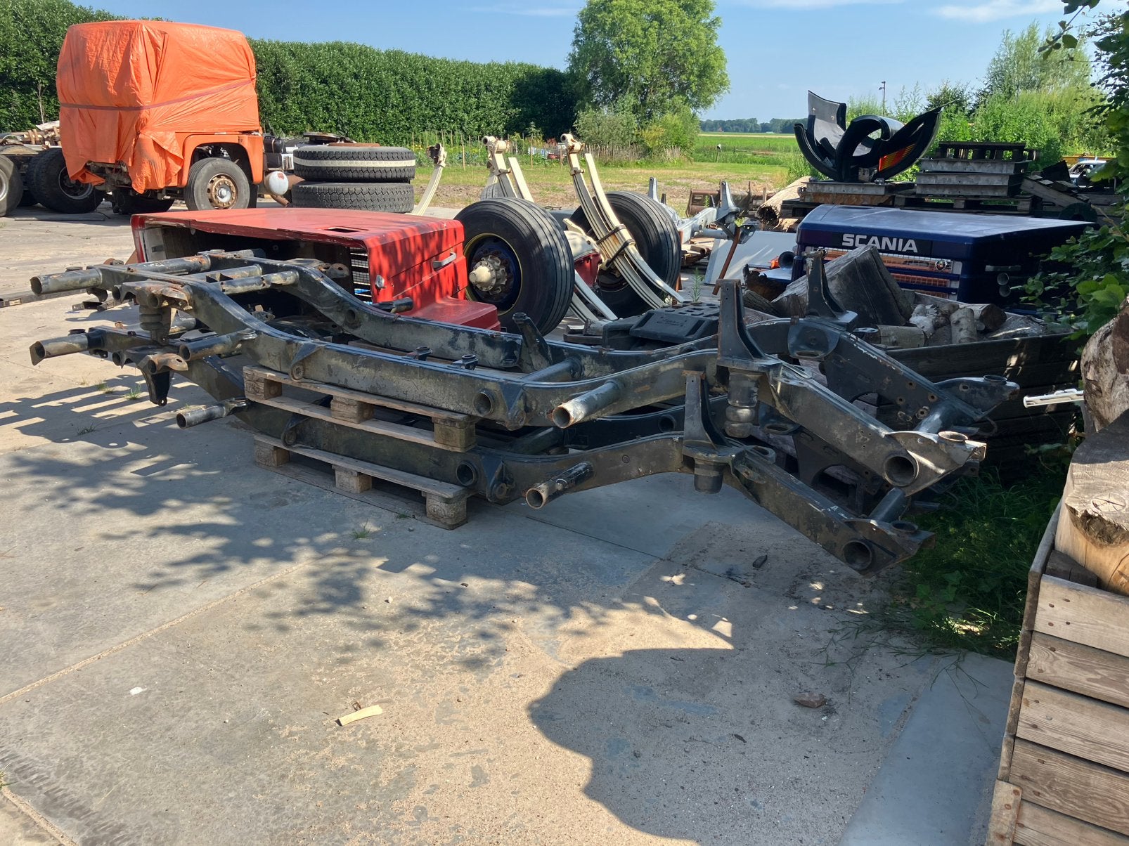 Te koop: belastingvrije chassis G Klasse, Auto's, Particulier, Te koop