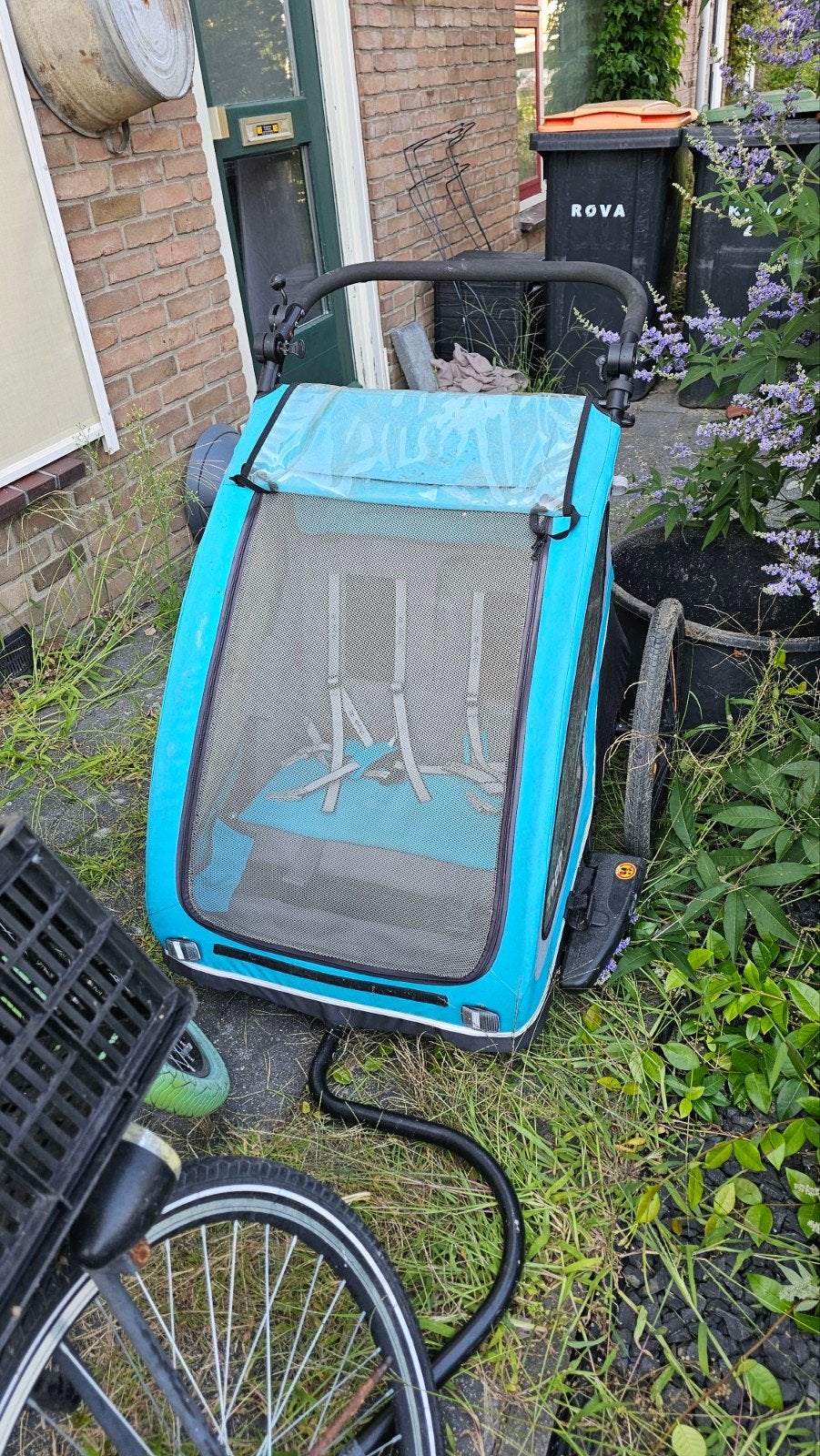 Jepp Fietskar / Wandelkar - Kinderkar, Ophalen, Gebruikt, Jepp, Opvouwbaar